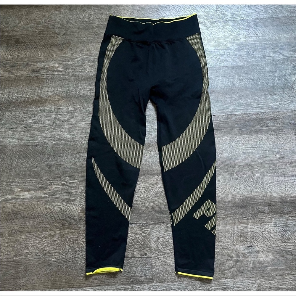 Black and Yellow Leggings